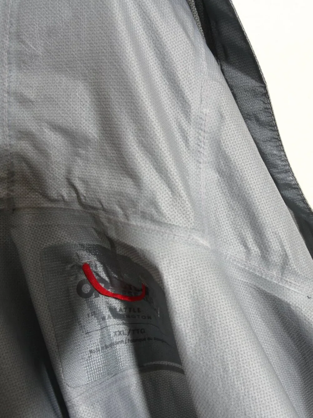 Outdoor Research Men’s Helium Rain Jacket Pewter Gray Full Zip Hooded Size XXL